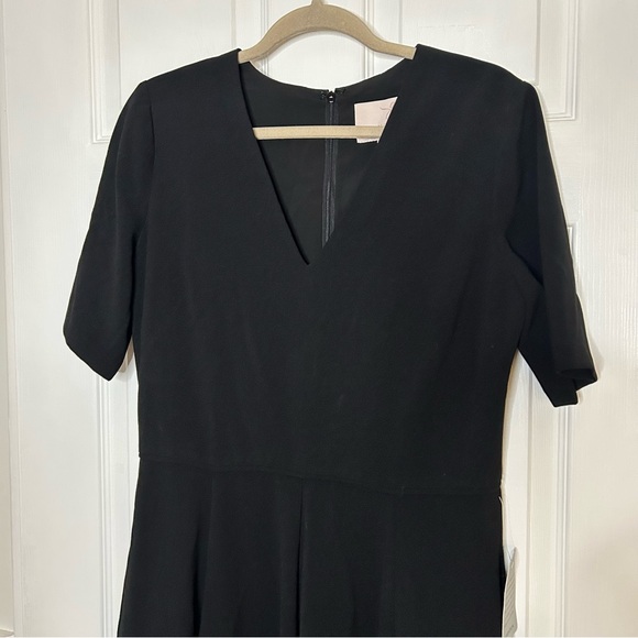 Gal Meets Glam Edith City Crepe Fit & Flare Midi Dress - Picture 6 of 15